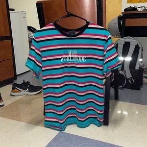 Huf Wordwide multicolor t-shirt